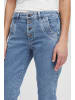 PULZ Jeans Skinny-fit-Jeans in blau