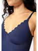 Skiny Top in dunkelblau