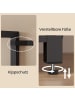 VASAGLE Küchenregal Barnet in Vintagebraun, Mattschwarz - (B)60 x (H)170 x (T)40 cm