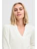 Pulz PZEBBA LS Tshirt Regular fit in Cloud Dancer