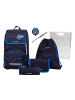 SCHNEIDERS Ergoplus Schulranzen-Set 8-teilig in black blue