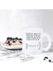 Mr. & Mrs. Panda Teetasse Maus Pinguin Geburtstag mit Spruch in Transparent