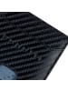 Bugatti Secure Slim Geldbörse RFID Schutz Leder 8 cm schwarz