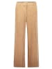 BETTY & CO Anzughose mit weitem Bein in Beige