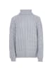 VIRITA Women Sweater in Hellgrau Melange