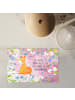 Mr. & Mrs. Panda Puzzle Einhorn Fuchs mit Spruch in Rot Pastell