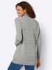 WITT WEIDEN Longstrickjacke in steingrau-meliert