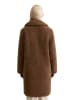 Marc O'Polo Teddymantel regular in muted earth