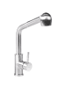 Beliani Küchenarmatur WICHABAI in Silber - (W) 27 x (H) 35 x (L) 6 cm