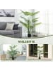 HOMCOM Künstliche Palme-20L x 20B x 175H cm-Grün