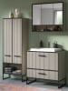 Inn.Furn Badmöbel-Set schwarz, sand mit Waschbecken 154 cm, Kombination mit Soft-Close