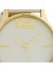 Oozoo Analog-Armbanduhr Oozoo Timepieces hellgrau groß (ca. 45mm)