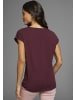 Laura Scott T-Shirt in bordeaux-rot