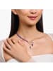 Thomas Sabo Member Charm-Kette Mit Gliedern Und Imitiertem Amethyst in silber, lila
