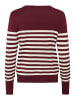 Kaffe Strickpullover KAlizza Regular fit in Windsor/Turtledove Half Stripe