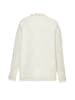 ALARY Damen Strickjacke in Wollweiss