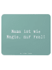 Mr. & Mrs. Panda Mouse-Pad Spruch Magische Mama mit Spruch in Meeresbrise