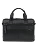 Bugatti Romeo Aktentasche Leder 36 cm Laptopfach schwarz