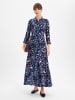 Y.A.S Kleid YASSavanna in blau mehrfarbig - 0012
