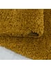 KADIMA DESIGN Teppich Hochflor Shaggy Uni-Look Polypropylen Wohnzimmer in Gold