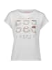 Betty Barclay Casual-Shirt mit Aufdruck in Patch White/Camel