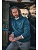 JP1880 Sweatshirt in dunkles blaugrün