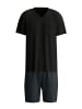 Calida Pyjama in schwarz
