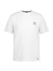 JP1880 Kurzarm T-Shirt in schneeweiß