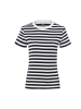 Marie Lund T-Shirt in ecru marine