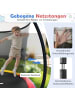 COSTWAY Ø366cm Trampolin Outdoor mit Leiter 3+ Jahre in Bunt