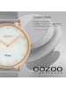 Oozoo Armbanduhr Oozoo Vintage Series silber groß (ca. 40mm)