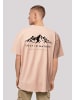 F4NT4STIC Heavy Oversize T-Shirt Lost in nature in amber