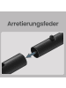 SONGMICS Kleiderständer Pataye in Schwarz - (B)45 x (H)161.5 x (T)200 cm