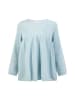 myMo Damen Strick Tunika in Hellblau