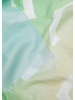 comma CI Tuch in Grün-mehrfarbig