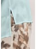 MADELEINE Luftige Chiffon-Bluse, Halbarm in salbei