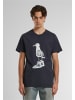 Mister Tee T-Shirt in navy