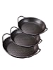 GRÄWE Servierpfannen-Set IRON03 in schwarz