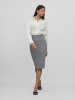 Vila Bleistiftrock in Medium Grey Melange