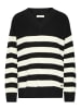 Oxmo V-Ausschnitt-Pullover OXKALA in Schwarz