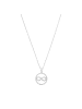 S. Oliver 925 Sterling Silber, Zirkonia Halskette 45cm