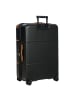 BRIC`s Bellagio 4 Rollen Trolley 76 cm mit Dehnfalte schwarz-braun