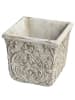 AltoBelli Blumentopf PERUGIA Beige Grau Zement Eckig 15x13 cm