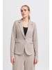 ICHI Blazer IHKATE Tight fit in Fungi/Almond Milk Herringbone