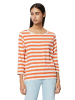 Marc O'Polo DENIM Breton-Shirt relaxed in multi / celosia orange