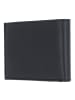 oxmox Leather Geldbörse RFID Schutz Leder 11 cm in schwarz-freedom fish
