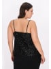 faina Women Plus Size Top in Black