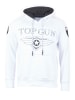 TOP GUN Hoodie Defend TG20193010 in white