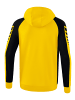 erima Kinder Six Wings Trainingsjacke mit Kapuze in gelb/schwarz