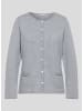 Rabe Strickjacke in Grau